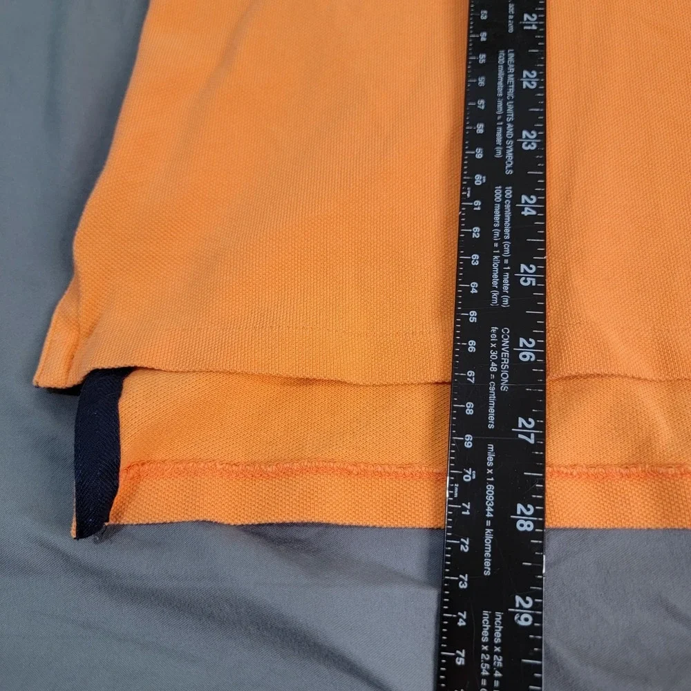 RLX Ralph Lauren Polo Men's Medium Orange Big Pony US Offshore Racing Sailing